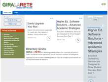 Tablet Screenshot of giralarete.it